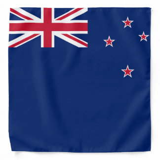 Patriotic bandana with Flag of New Zealand