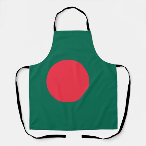 Patriotic Bangladeshi Flag Apron
