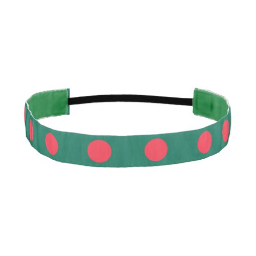 Patriotic Bangladeshi Flag Athletic Headband