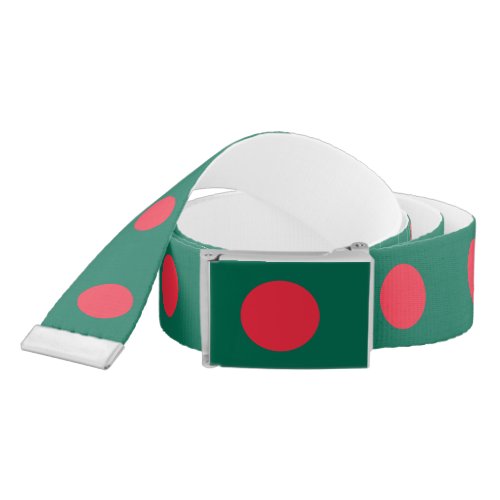 Patriotic Bangladeshi Flag Belt