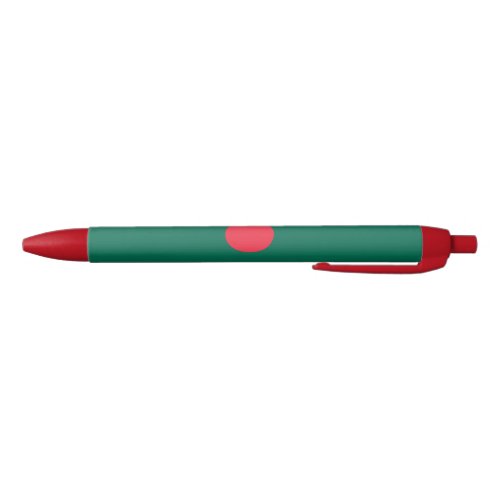 Patriotic Bangladeshi Flag Blue Ink Pen