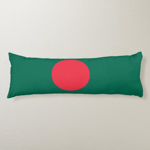 Patriotic Bangladeshi Flag Body Pillow