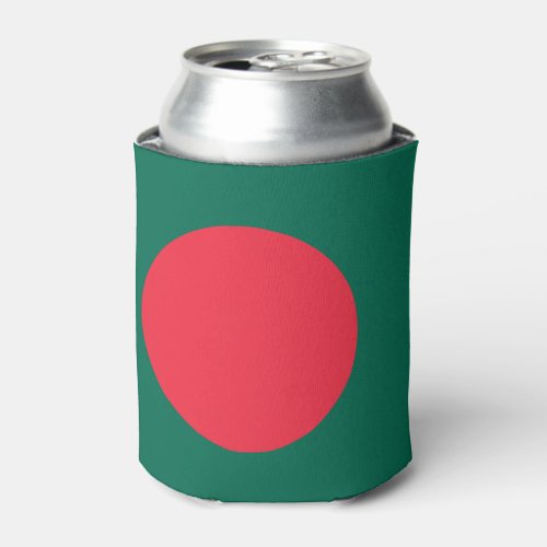 Patriotic Bangladeshi Flag Can Cooler