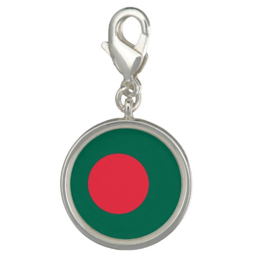 Patriotic Bangladeshi Flag Charm