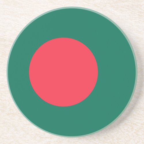 Patriotic Bangladeshi Flag Coaster