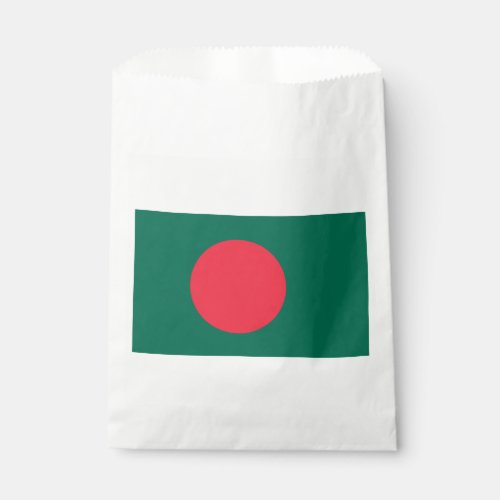 Patriotic Bangladeshi Flag Favor Bag