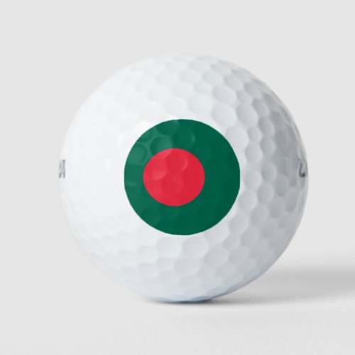 Patriotic Bangladeshi Flag Golf Balls
