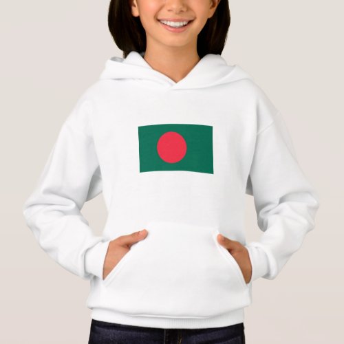 Patriotic Bangladeshi Flag Hoodie
