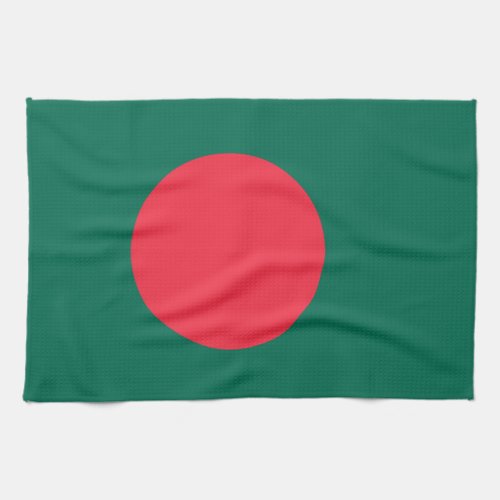Patriotic Bangladeshi Flag Kitchen Towel