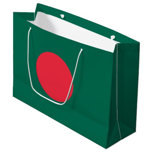 Patriotic Bangladeshi Flag Large Gift Bag