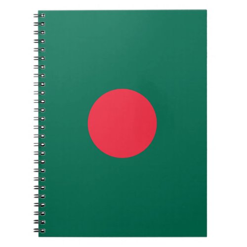 Patriotic Bangladeshi Flag Notebook