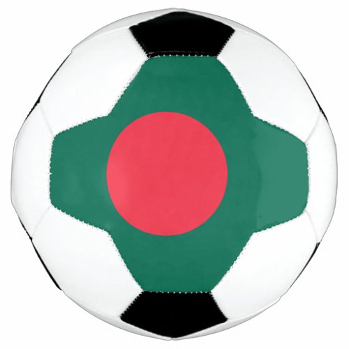 Patriotic Bangladeshi Flag Soccer Ball