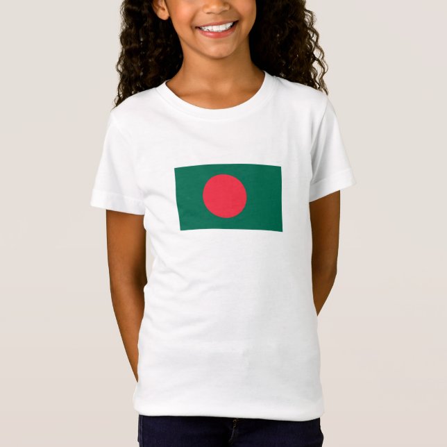 Patriotic Bangladeshi Flag T-Shirt (Front)