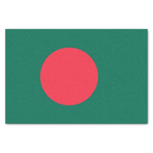 Patriotic Bangladeshi Flag Tissue Paper