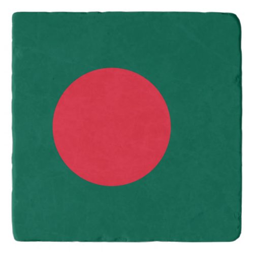 Patriotic Bangladeshi Flag Trivet
