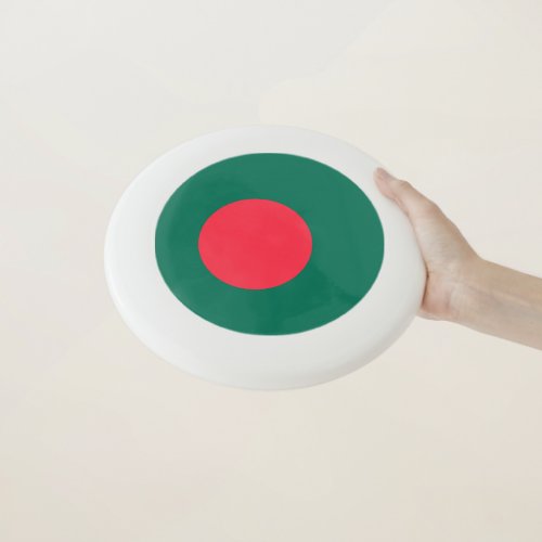 Patriotic Bangladeshi Flag Wham_O Frisbee
