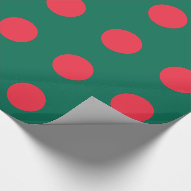 Patriotic Bangladeshi Flag Wrapping Paper (Corner)
