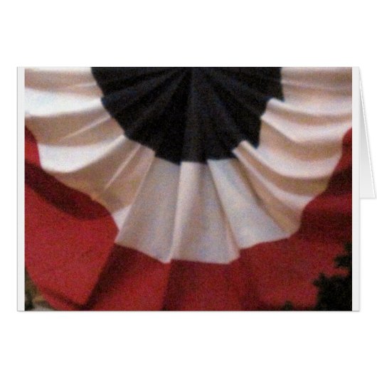 Patriotic Banner Cards (Front Horizontal)