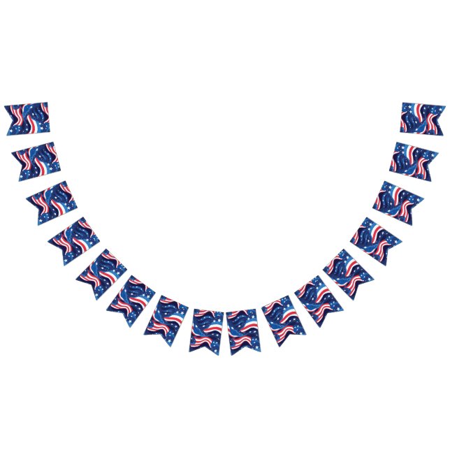 Patriotic Banner Flags (All)