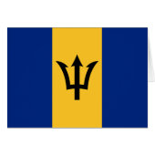 Patriotic Barbados Flag (Front Horizontal)