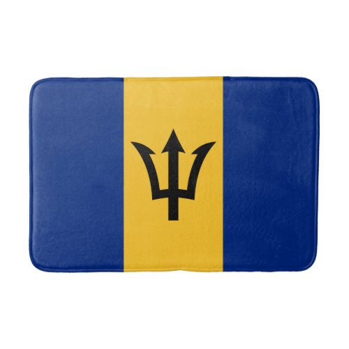 Patriotic Barbados Flag Bath Mat