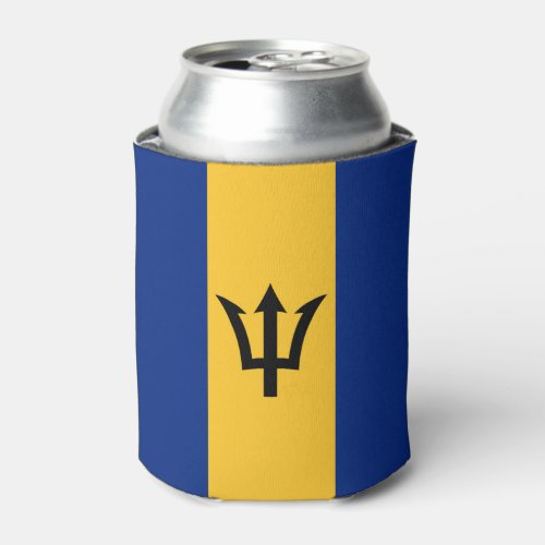 Patriotic Barbados Flag Can Cooler