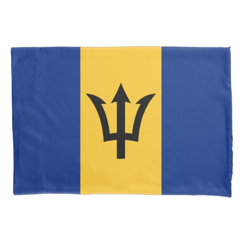Patriotic Barbados Flag Pillow Case