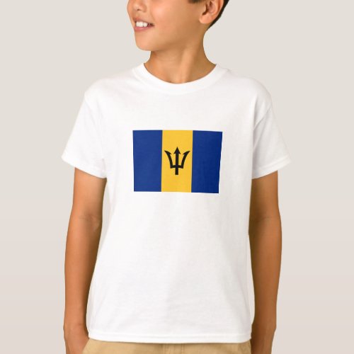 Patriotic Barbados Flag T_Shirt