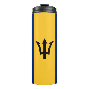 Patriotic Barbados Flag Thermal Tumbler