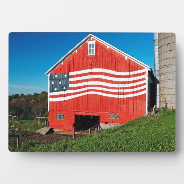 Patriotic Barn Plaque (Front)