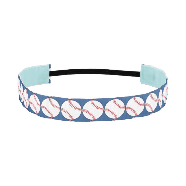 Patriotic Baseball Elastic Headbands (Front)