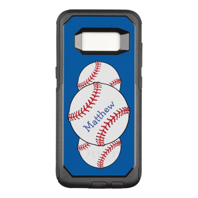 Patriotic Baseball OtterBox Samsung Galaxy S8 Case