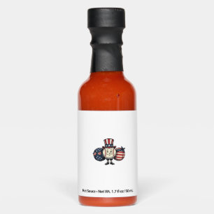 Patriotic Baseball Trio Vintage Vector Shirt_1 Hot Sauces