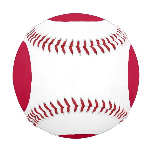 Patriotic baseball with flag of Japan (Back)