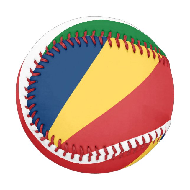 Patriotic baseball with Seychelles Colors (Front Left)