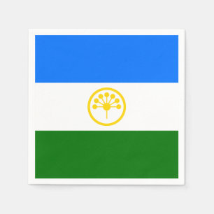 Patriotic Bashkortostan Flag Napkins