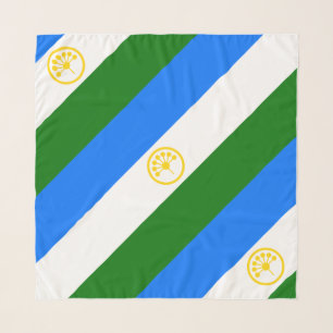 Patriotic Bashkortostan Flag Scarf