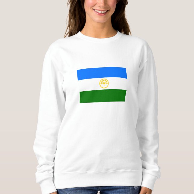 Patriotic Bashkortostan Flag Sweatshirt (Front)