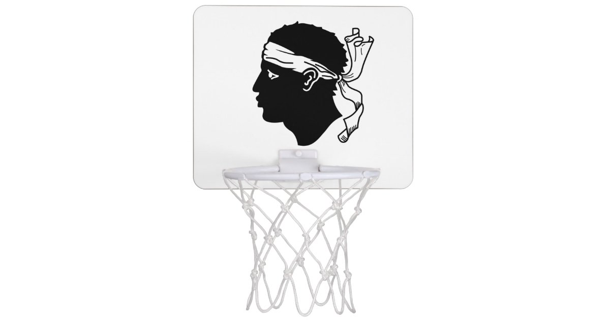 Patriotic Basketball Hoop Flag Of Corsica Zazzle Com