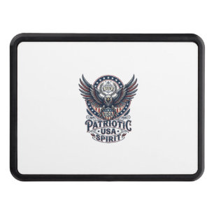 Patriotic Battle Hawk Patriotic Eagle & Hawk Ameri Hitch Cover