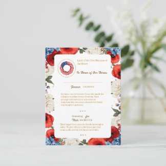 Patriotic BBQ, Cookout & Party Templates