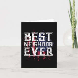 Patriotic Bbq Funny Thank You Gift Best Neighbor E Card