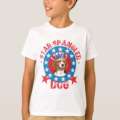 Patriotic Beagle T_Shirt