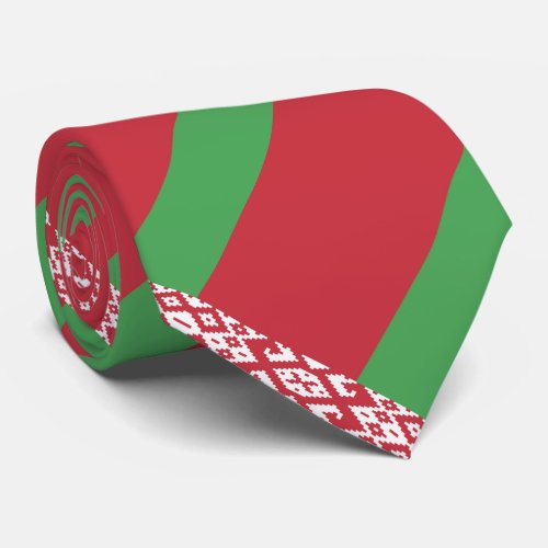 Patriotic Belarusian Flag Neck Tie