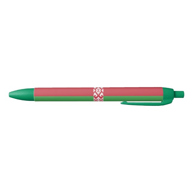 Patriotic Belarusian Flag Pen (Bottom)