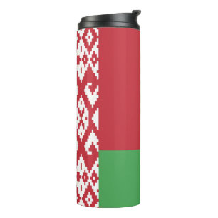 Patriotic Belarusian Flag Thermal Tumbler