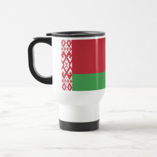 Patriotic Belarusian Flag Travel Mug