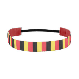 Patriotic Belgian Flag Athletic Headband