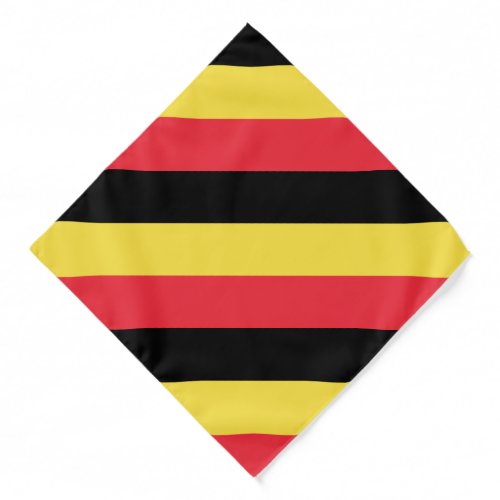 Patriotic Belgian Flag Bandana