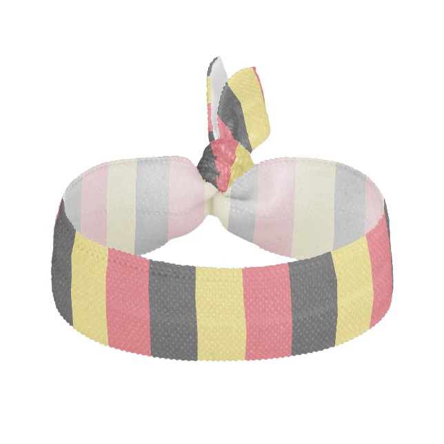 Patriotic Belgian Flag Elastic Hair Tie (Front)